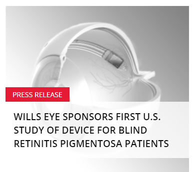 wills eye hospital study device for the blind